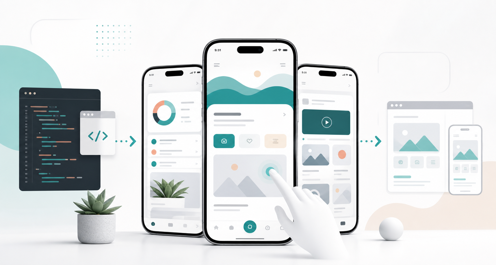 Мобильные интерфейсы на экранах смартфонов